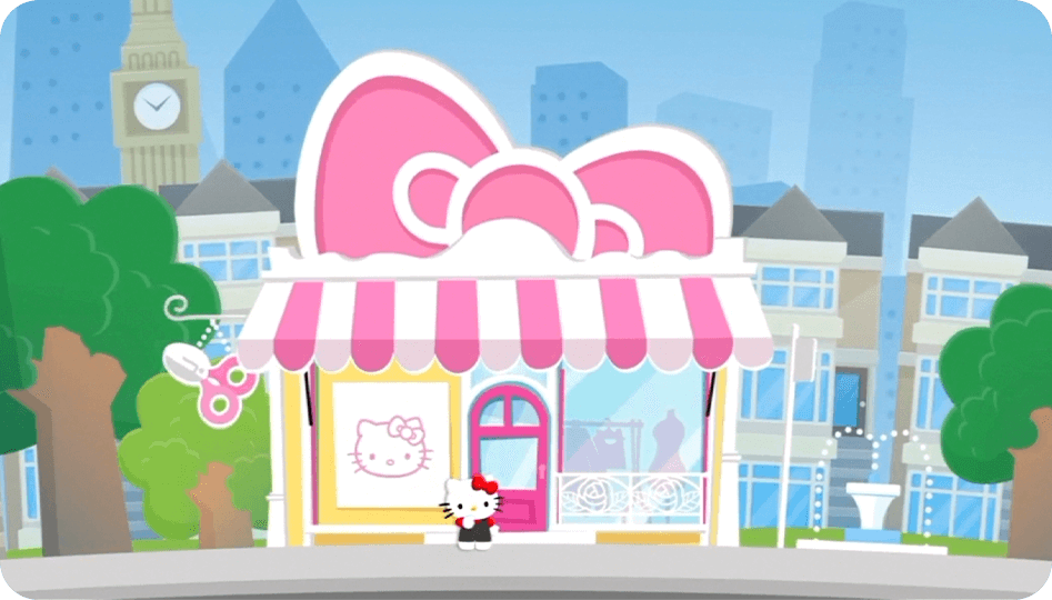 hello kitty fashion shop